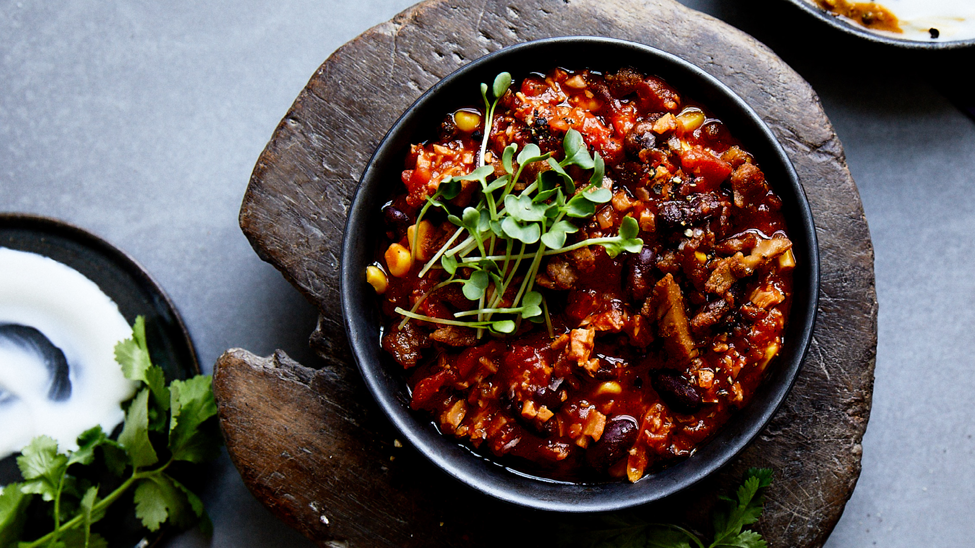 Chili sin carne mit endori veggie hack