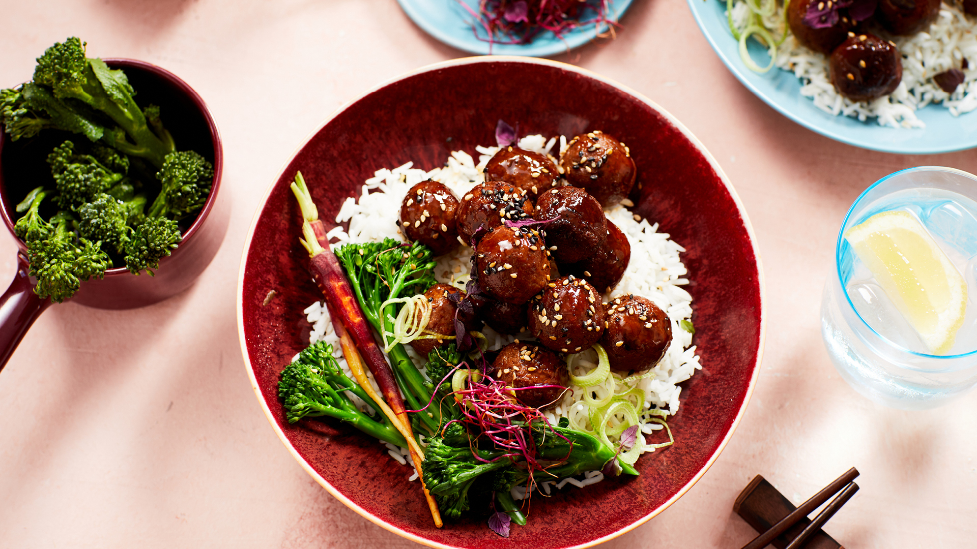 Korean Meatballs Rezept mit endori veggie balls